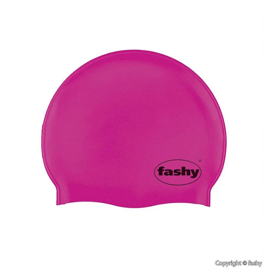 Bright Pink Swim Cap - Fine Saratoga Ltd