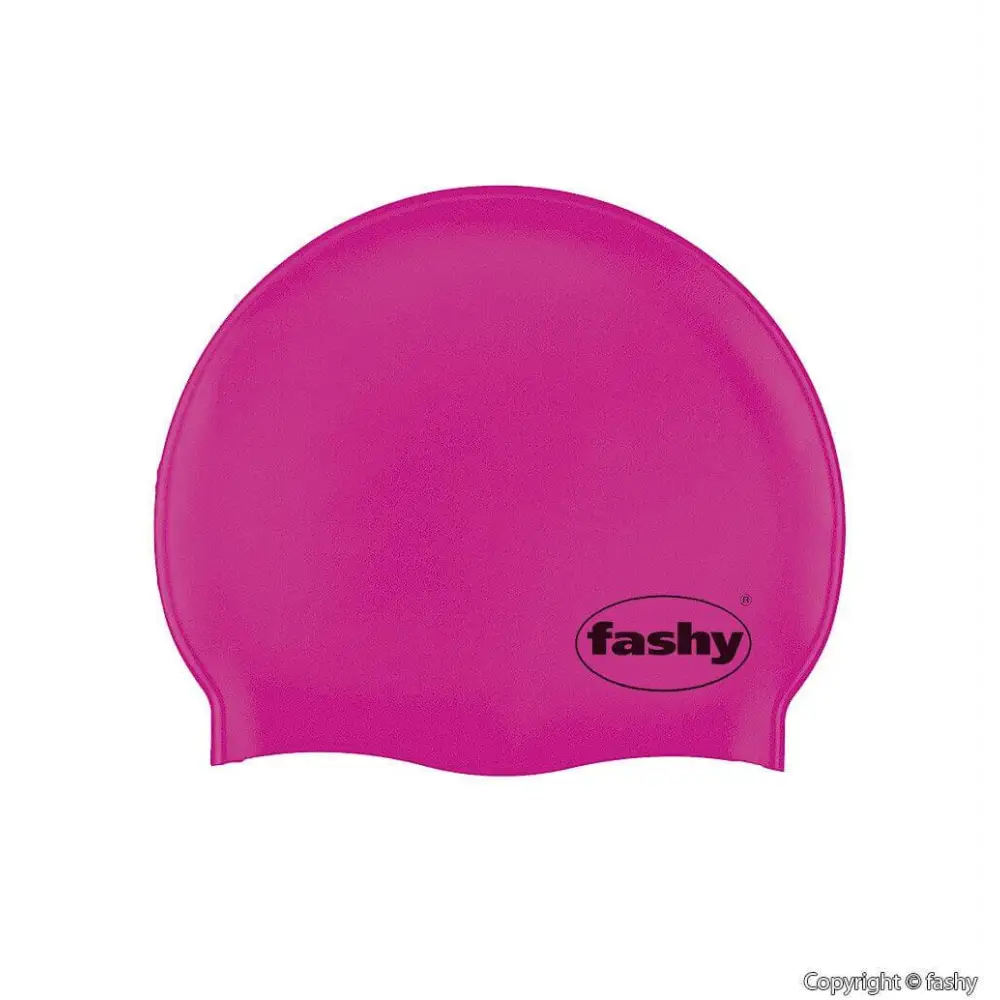 Bright Pink Swim Cap - Fine Saratoga Ltd