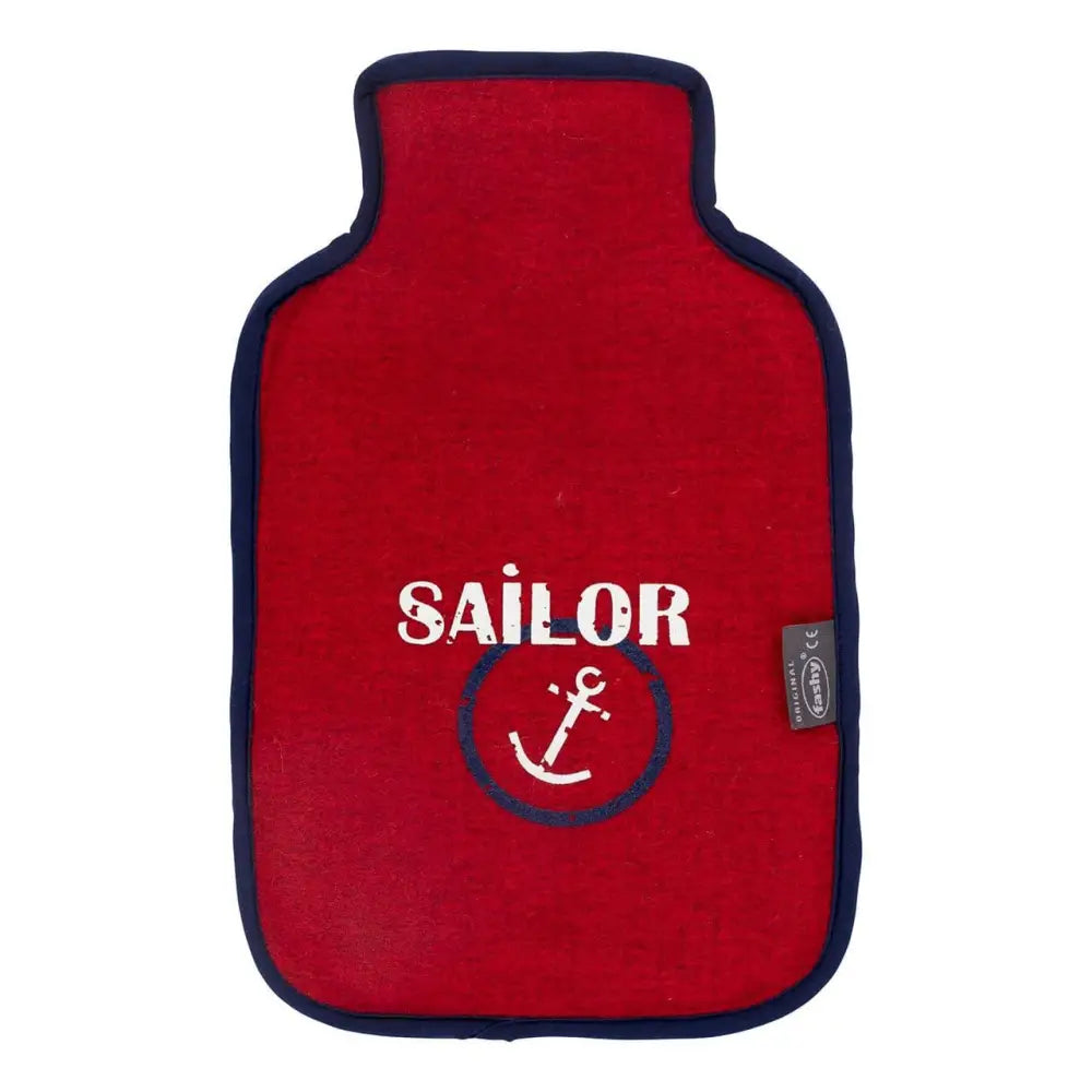 Fashy Hot Water Bottle With Sailor Cover - Fine Saratoga Ltd