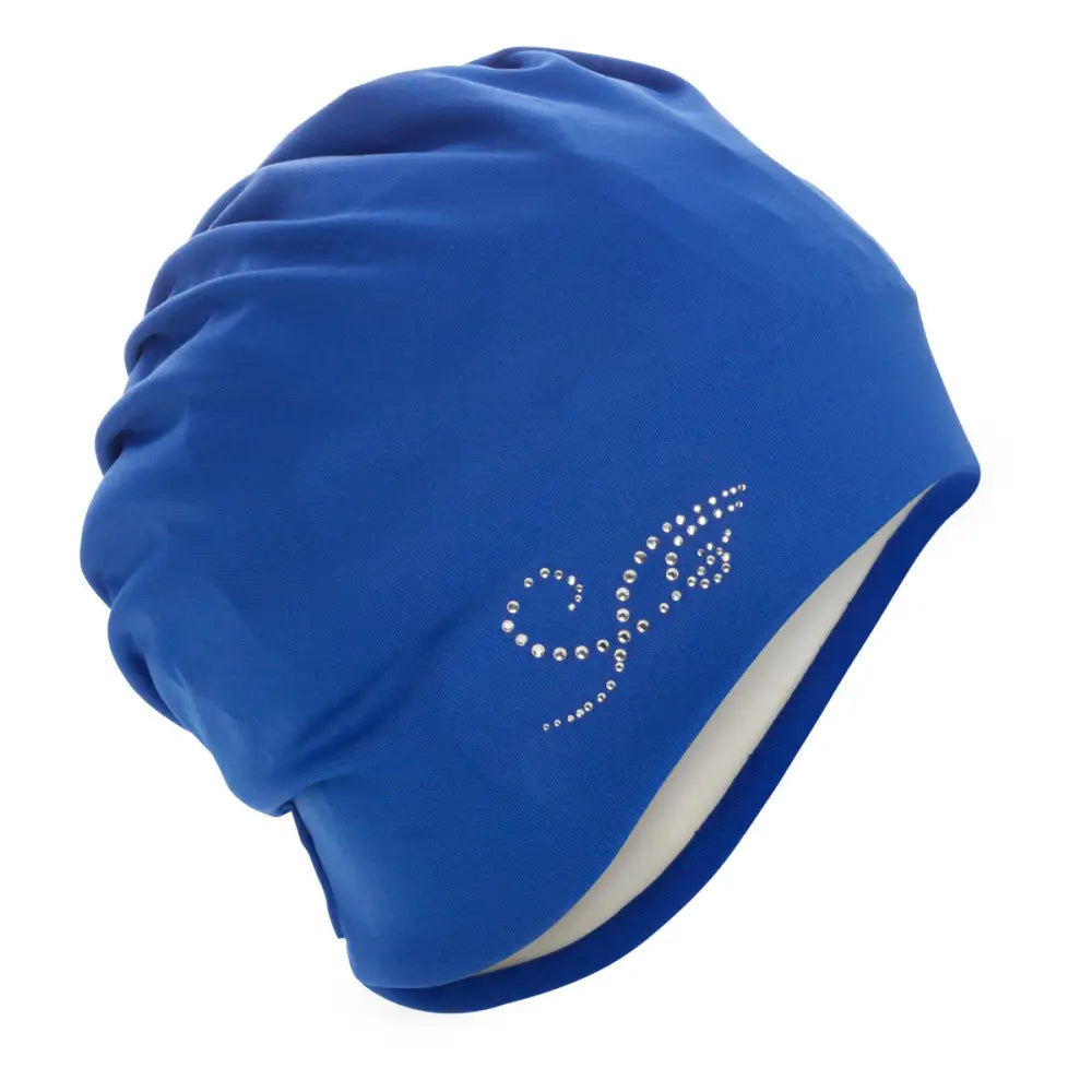 Fashy Pink Swim Turban 3479 With Velcro Fastener - Blue - Swimming Caps