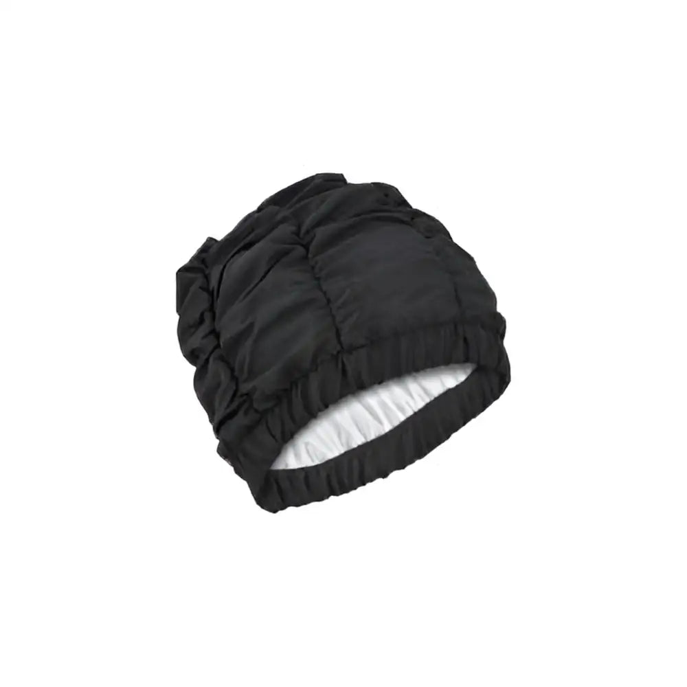 Fashy Shower Hat Shower Cap 3620 Black - Shower Caps