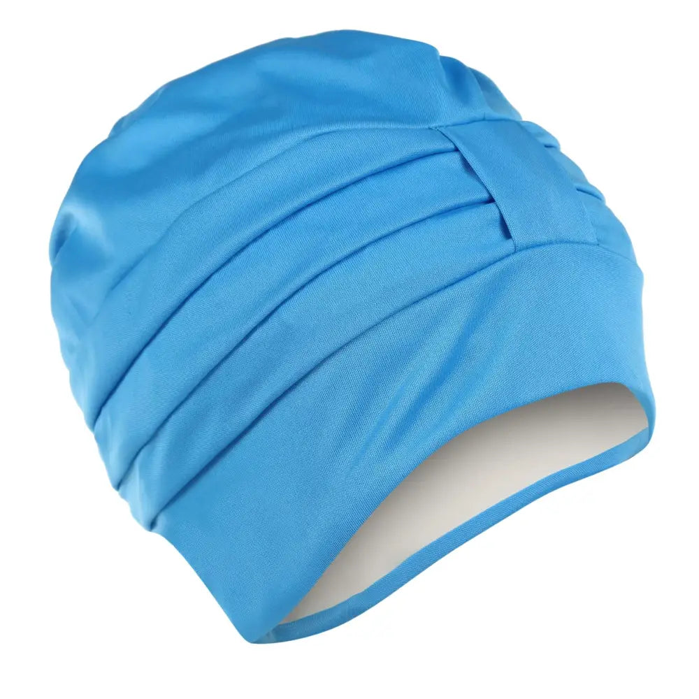 Fashy Turban Style Swim Hat With Velcro Fastener - Fine Saratoga Ltd