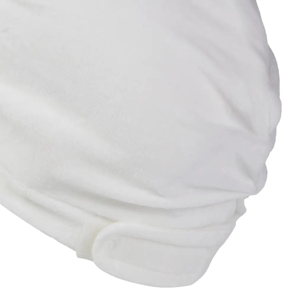 Towelling Cotton Hair Turban by Fashy 3824 White - Towelling Head Turban